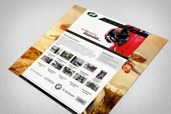 irf Engine Corporate Website Design